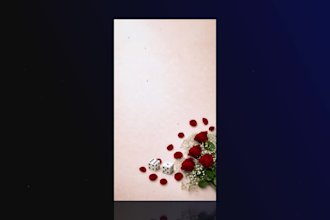 create a custom vertical lyrics video for your music release