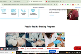 design medical website, healthcare website, clinic website with wix or wp