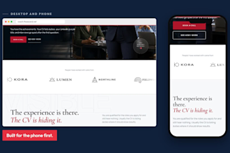 design a wordpress landing page with elementor