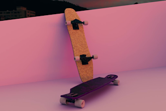 do 3d model props, objects or weapons