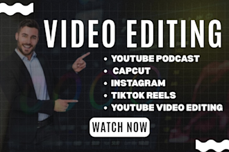 do capcut instagram tiktok reels video editing youtube podcast video editing