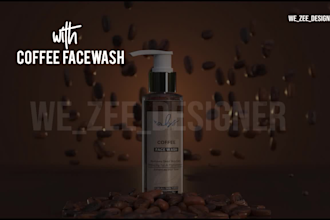 do 3d cosmetics product animation and modeling