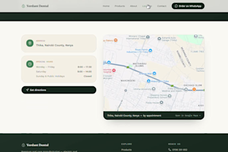 create a website for your business