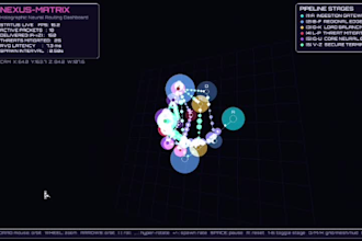 develop custom python pygame 3d holographic neural network