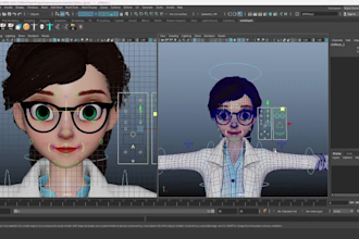 rigging 3d character,vrchat rig,auto rig,animaze rig,vrm,3d facial rig,unity,ue5