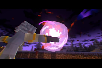 build and design an epic cinematic minecraft 3d animation, shorts, and intros
