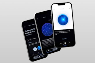 buid ai voice automate, ai chatbot, ai assitant, crm saas app