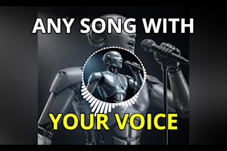 create an ai song cover with your own custom voice
