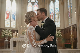 wedding video editor for filmmakers, cinematic storytelling