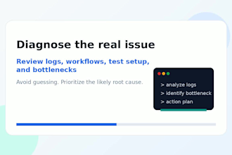 provide expert software performance, debugging, and test automation consultation