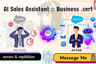 build your ai sales assistant system with salesforce and n8n