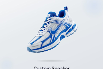 design custom 3d sneakers and footwear from your idea