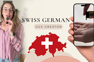 create engaging swiss german ugc videos for your brand