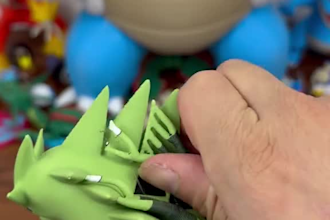 create 3d bjd doll, articulated model and action figure for 3d printing