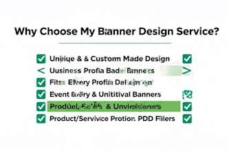 create a custom banner design for your social media platfprm