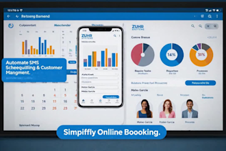 build a booking, scheduling and customer management app
