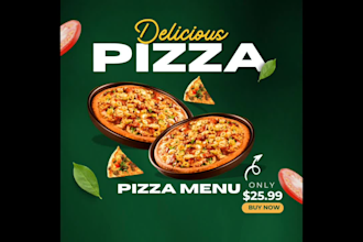 design professional food flyers