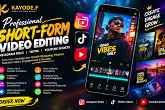create instagram reels video editing youtube short video tiktok reels editors