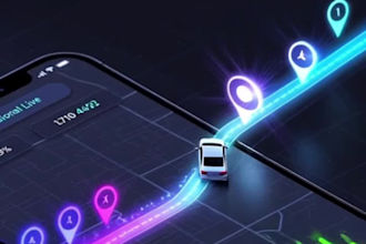 a real time pickup and delivery mobile app with maps and payment