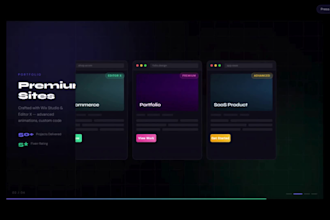 build wix studio website design, velo custom code and cms