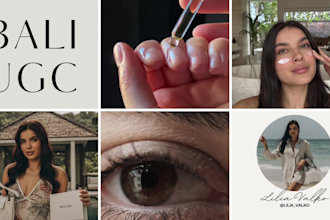 create aesthetic tropical ugc videos in bali for your brand
