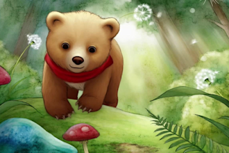create captivating watercolor illustrations for kids