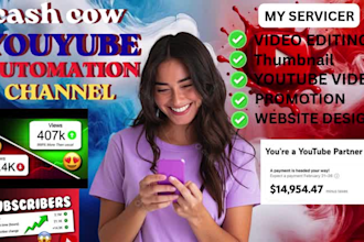 grow your youtube cash cow channel fast