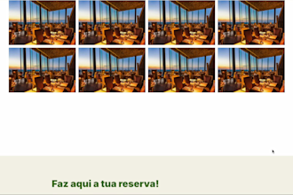 design a modern restaurant website with online reservations