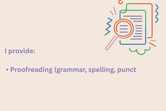proofread christian manuscript with line editing