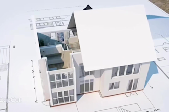 create complete 2d architectural drawings