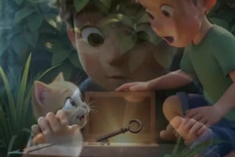 make short ai video ads with realistic characters and voice