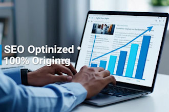 write SEO optimized tech blogs and design thumbnails