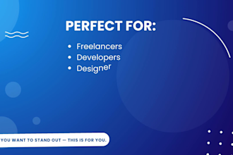 design a modern and responsive portfolio website