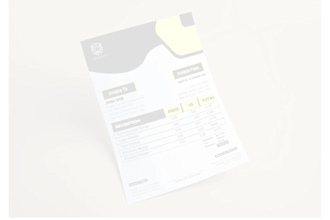 design custom invoice, receipt and fillable PDF form