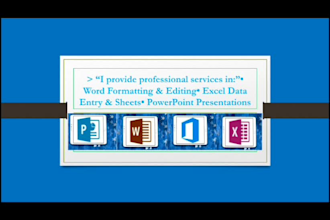 edit professional microsoft word excel and powerpoint