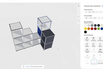 interactive customizable 3d furniture configurator using threejs webgl
