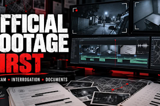 edit true crime bodycam and interrogation videos for youtube