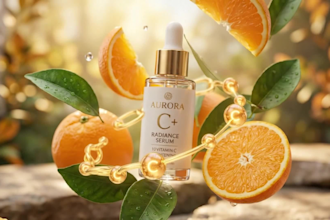 do premium ai skincare ads ai beauty animation cosmetic product video commercial