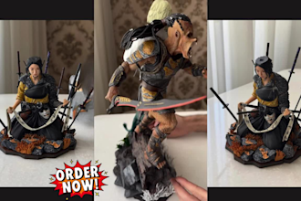 3d print and paint action figure miniature custom warhammer dnd aos print stl