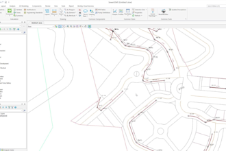 design and model sewer networks using sewergems
