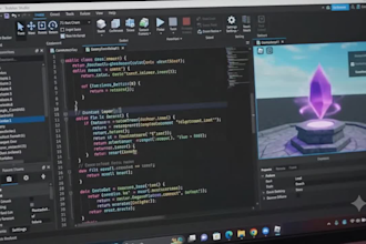 create roblox mini movies, gfx, script writing, roleplay videos, editing, and vo
