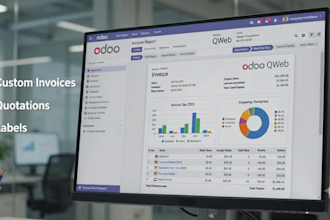 develop odoo websites, client portals, and custom qweb reports