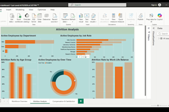 design professional power bi dashboards with interactive visuals