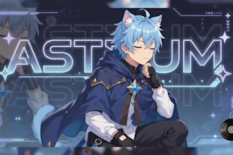 create 3d character models, vrchat, vtuber and vroid