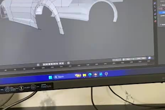 make custom realistic 3d automotive modeling in blender