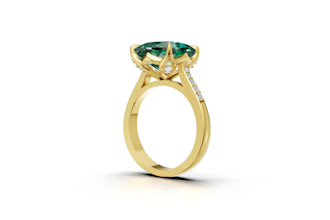 create photorealistic 4k jewelry renders and turntable animation for ecommerce