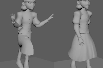 create, edit, fix or rig vroid vtuber, vrm, toggles, blend shape, weight paint