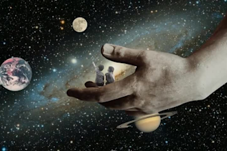 edit unique collage and mixed media animation, vox style paper collage animation