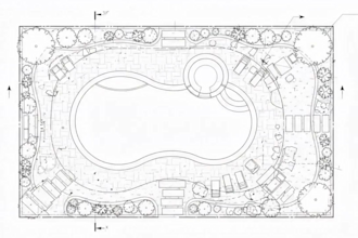 design swimming pool plans, site plans, landscape layouts and permit drawings