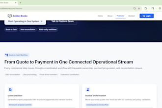 develop invoice and financial workflow management software